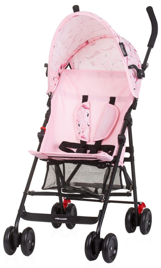 Cărucior de vară pentru copii  Chipolino - Amaia, flamingo