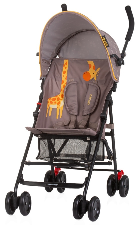Cărucior de vară pentru copii Chipolino - Amaia, pui de girafă