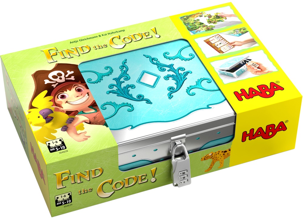 Joc magnetic pentru copii Haba - Gaseste codul! Insula piratilor