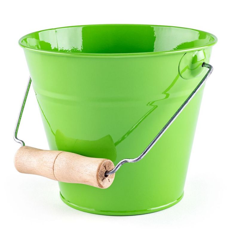 Galeata metalica pentru copii Woody - Verde