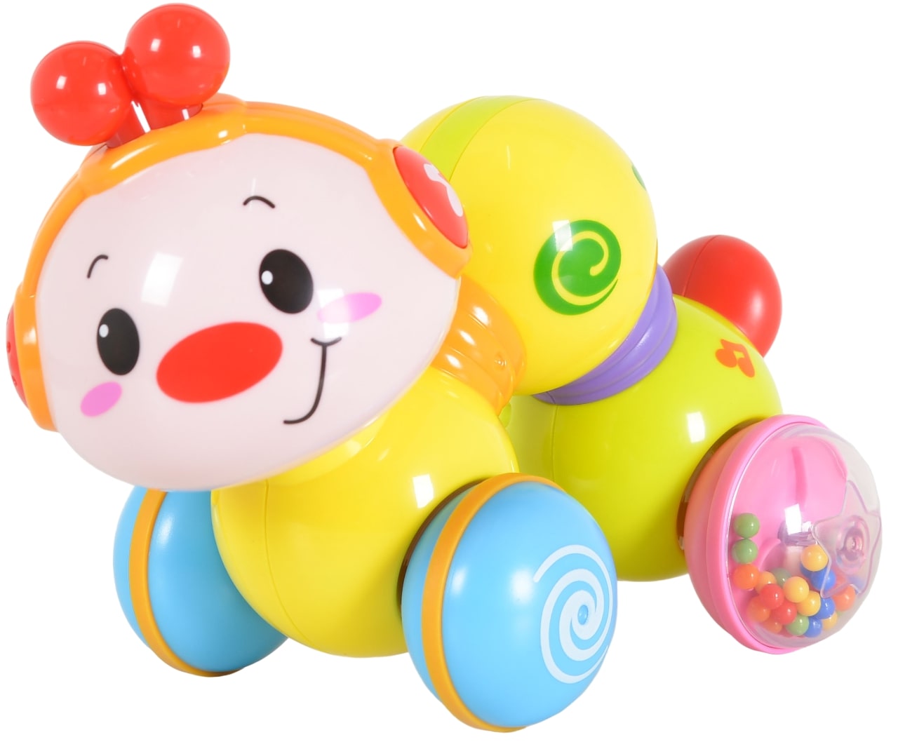 Jucărie muzicală pentru copii  Hola Toys - Omidă amuzantă