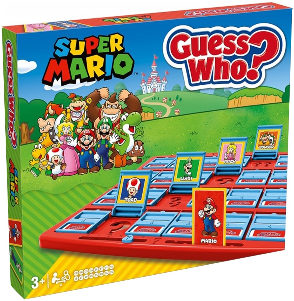Joc de societate Guess Who? - Super Mario - Pentru copii
