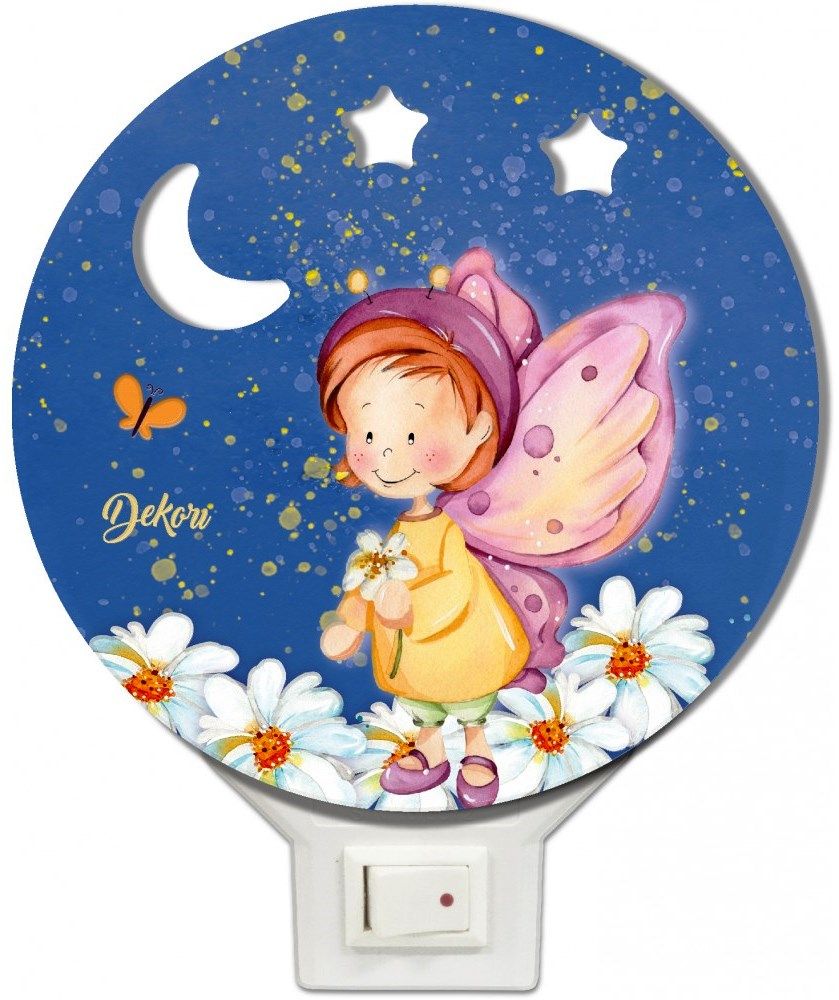 Lampă de noapte LED pentru copii Dekori - Zână