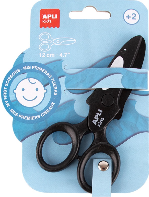 Foarfece pentru copii Apli Kids – Balena ucigașă, 12 cm