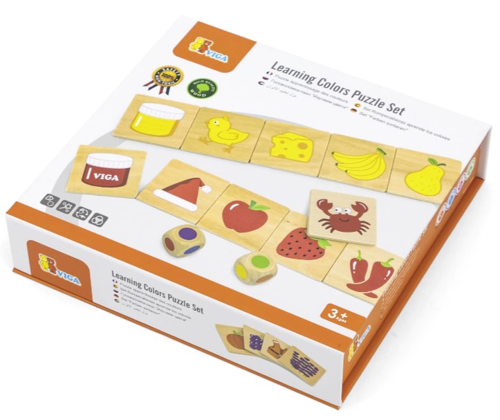 Joc educativ pentru copii cu culori Viga