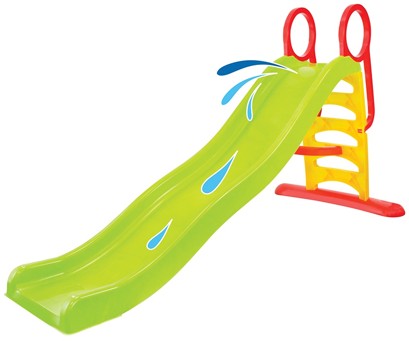 Tobogan pentru copii Mochtoys - Verde, 198 cm