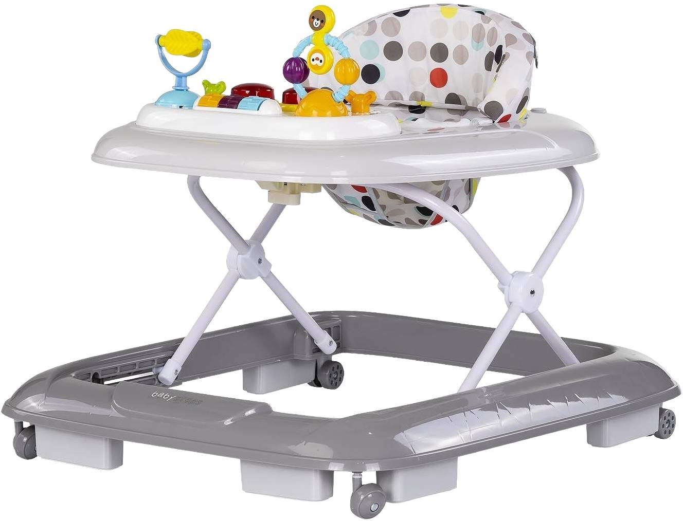 Premergător pentru bebeluși Chipolino - Baby Steps, gri