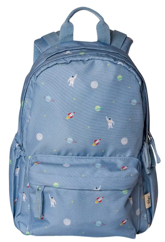Rucsac pentru copii Citron - Spaceship, Dusty Blue