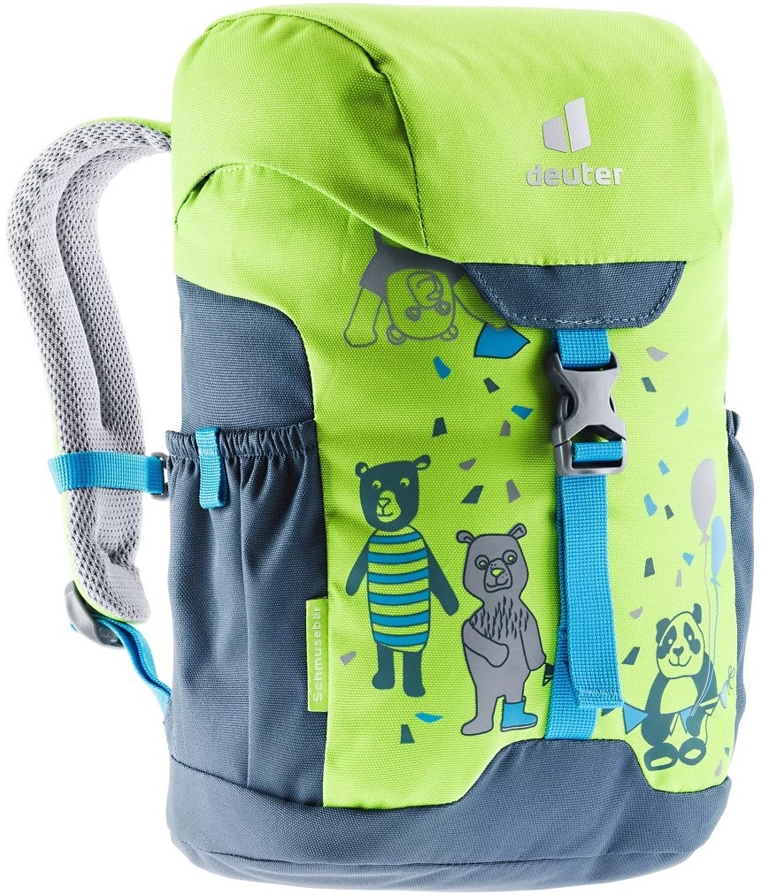 Rucsac pentru copii Deuter - Schmusebar, 8 L, verde/albastru