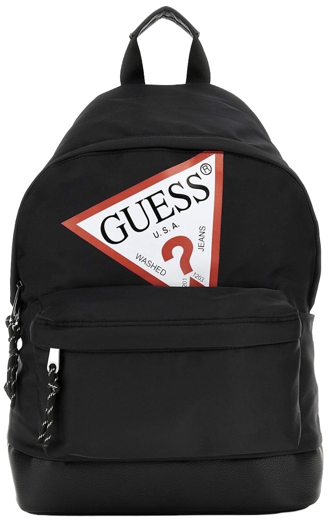 Rucsac pentru copii Guess - Cu logo contrastant, negru