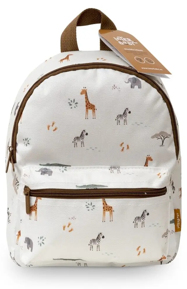Rucsac pentru copii Interbaby - Jirafa Savanna, bej