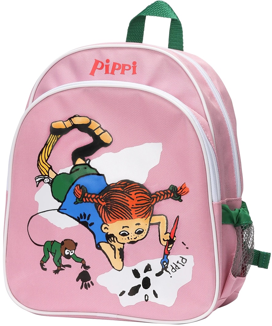Ghiozdan pentru gradiniță Pippi - Pippi Ciorapi lungi desenează, roz