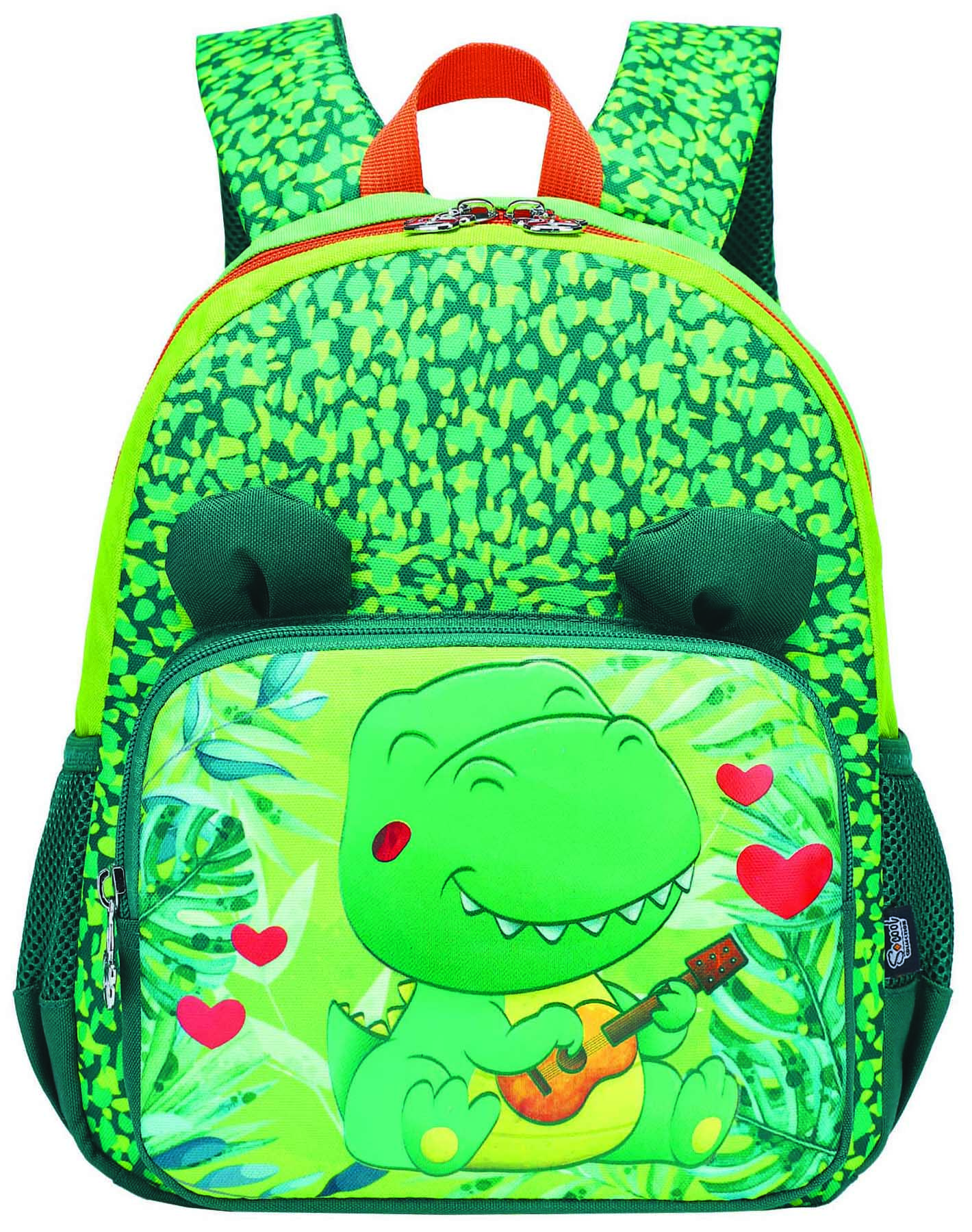 Ghiozdan pentru gradiniță S. Cool - Dino cu chitară