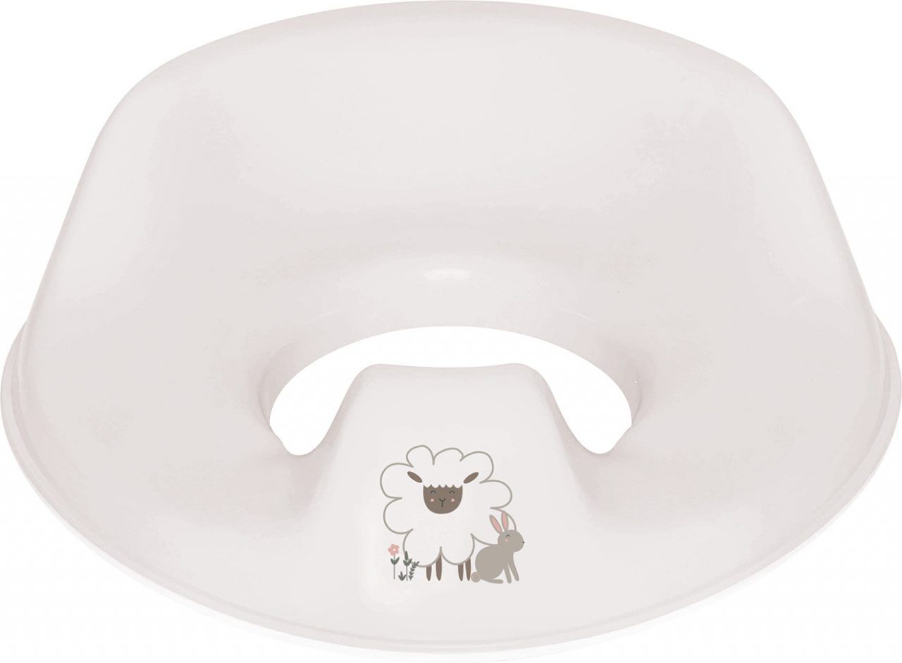 Scaun pentru toaletă pentru copii Bebe-Jou - DeLuxe, Tiny Sheep