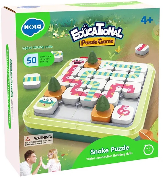 Joc inteligent pentru copii Hola Toys Educational - Șarpele