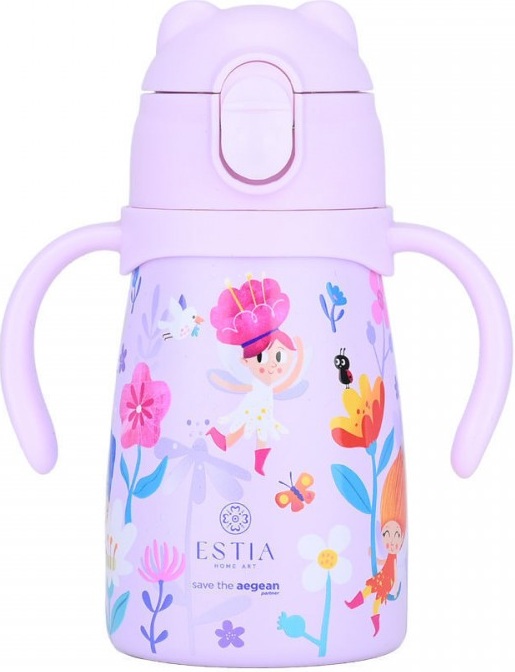 Sticlă termică pentru copii Estia Save The Aegean - Fairy Tales, 300 ml
