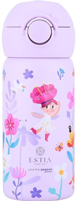 Sticlă termică pentru copii Estia Save The Aegean - Fairy Tales, 350 ml