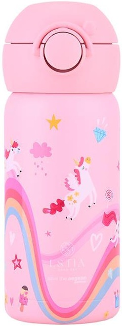 Sticlă termică pentru copii  Estia Save The Aegean - Rainbow Dreams, 350 ml