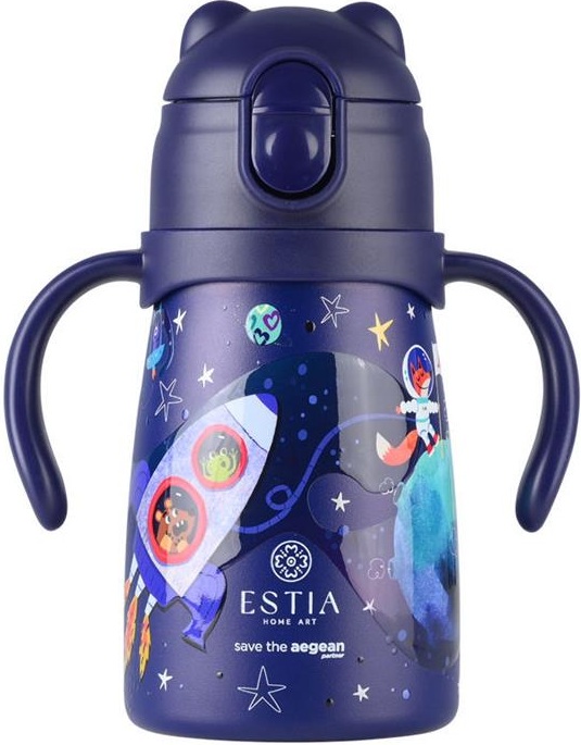 Sticlă termică pentru copii  Estia Save The Aegean - Solar Jump, 300 ml