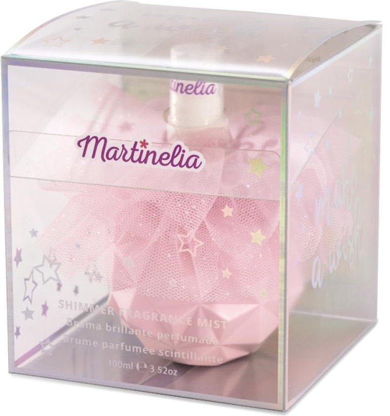 Apă de toaletă pentru copii cu strălucire Martinelia - Roz, 100 ml