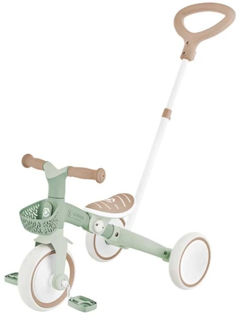 Tricicletă pentru copii 3 în 1 Globber - Learning Trike Plus, mentă
