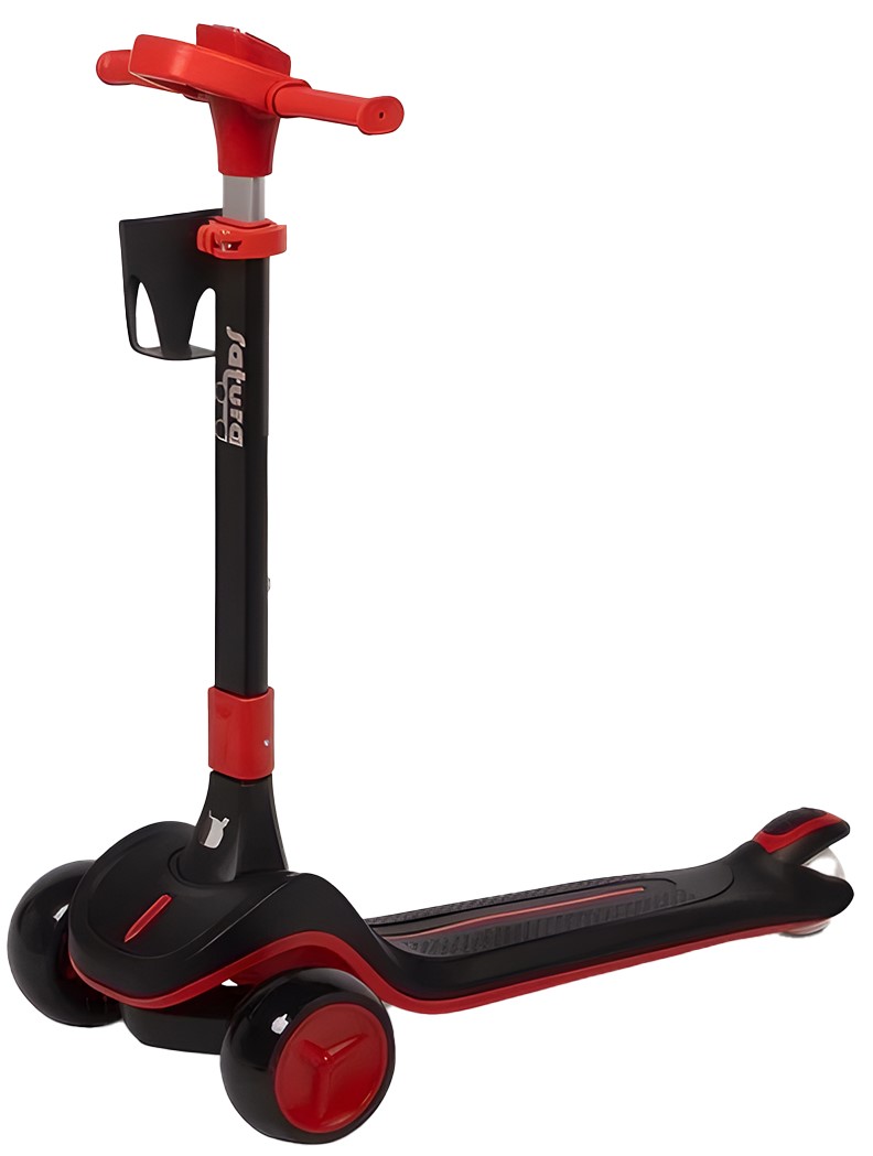 Trotinetă pentru copii  Caretero Toyz - Satura, negru