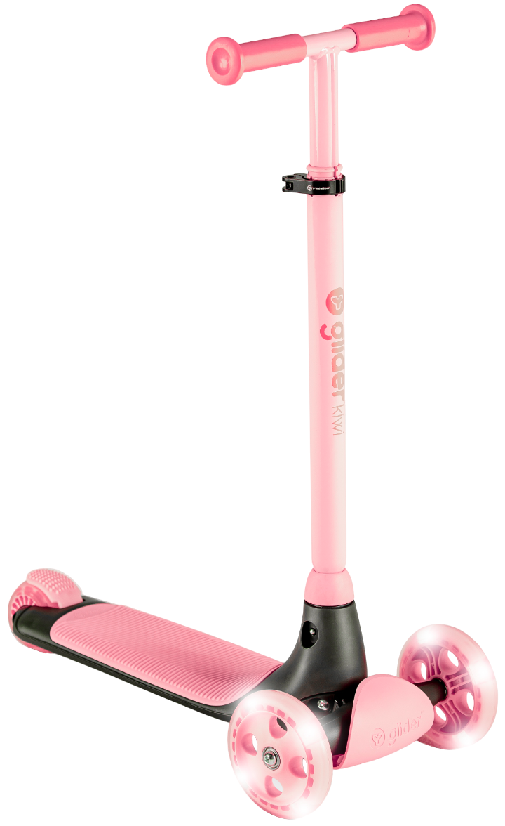 Trotinetă pentru copii  Yvolution - Y Glider Kiwi, roz