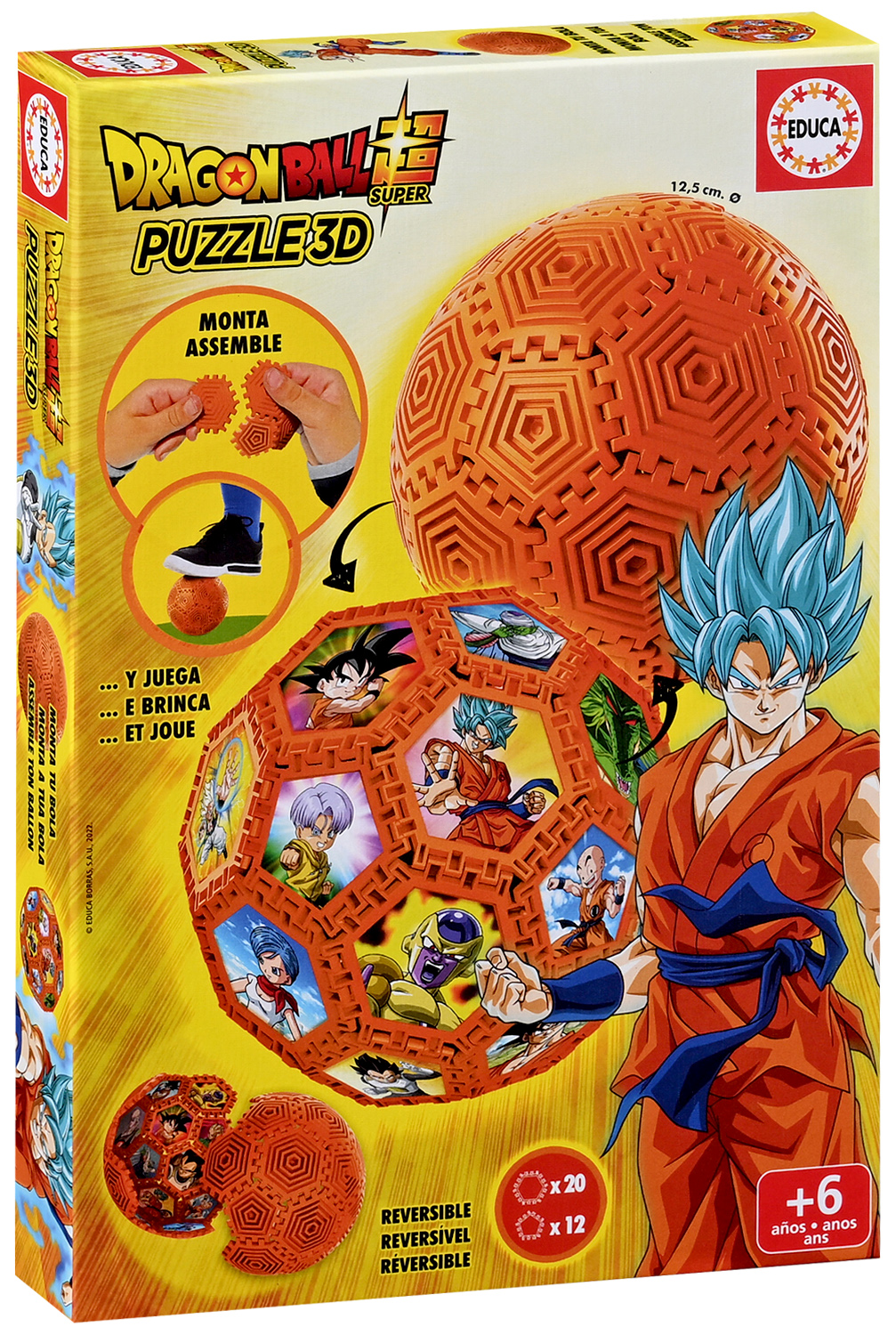 Puzzle 3D pentru copii Educa - Dragon Ball