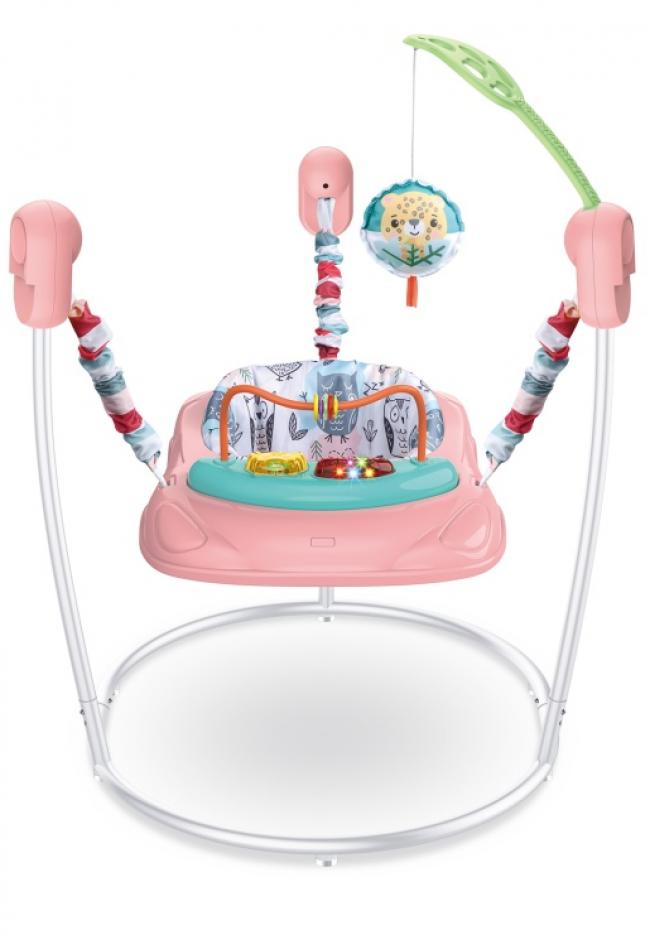 Centru de activități pentru copii Chipolino - Jumpy Car, roz
