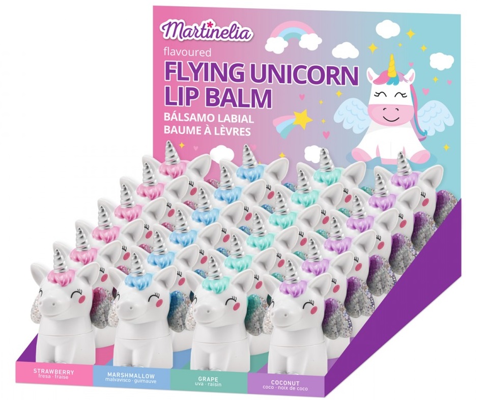 Balsam de buze pentru copii Martinelia Little Unicorn - Unicorn, sortiment