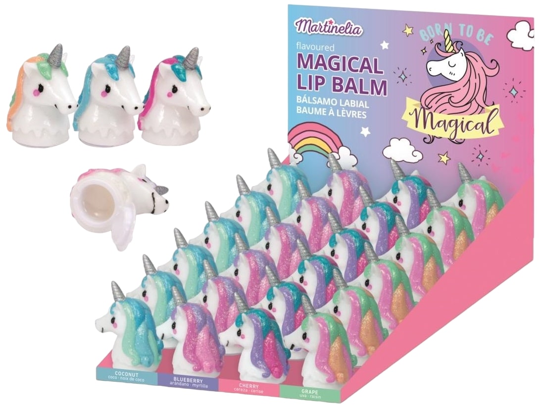 Balsam de buze pentru copii Martinelia - Unicorn, sortiment