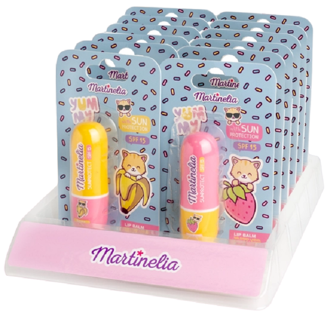 Balsam de buze pentru copii  Martinelia - Yummy, sortiment