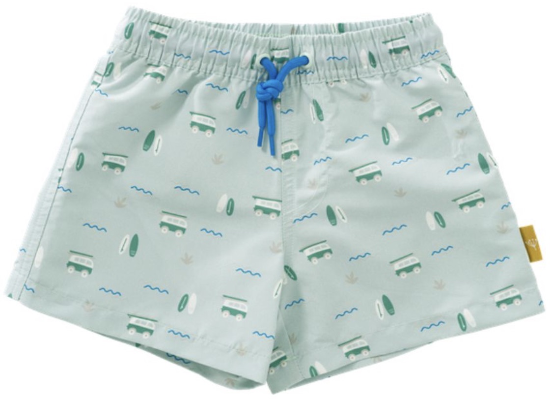 Pantaloni scurți pentru copii cu protecție UV  50+ Fresk - Surf boy, 122-128 cm
