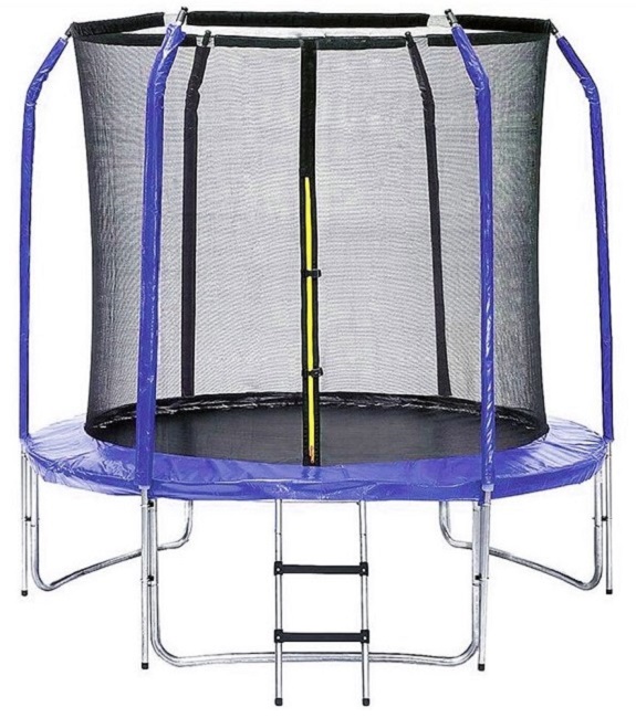 Trambulină cu plasă interioară și scară Ocie - 10 FT, 305 сm