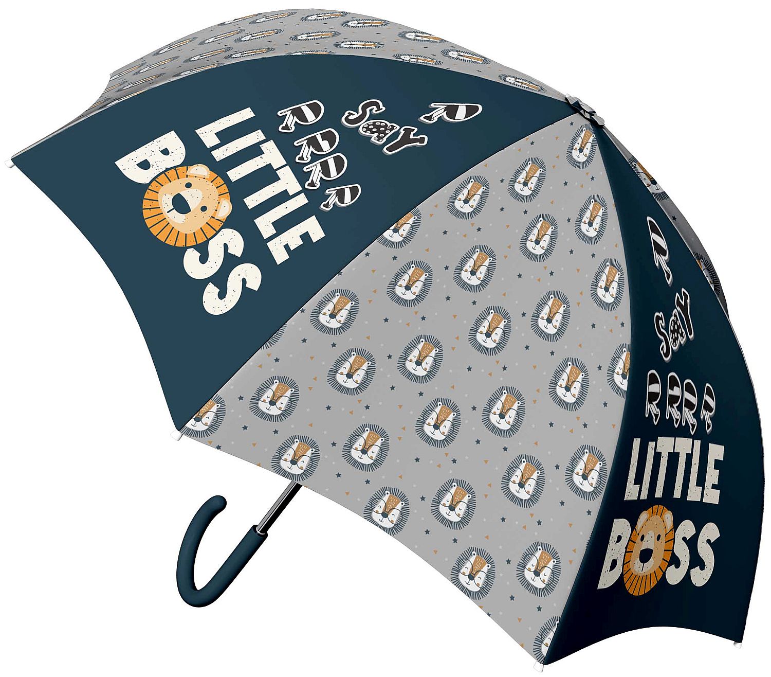 Umbrelă pentru copii S. Cool - Little Boss, automată, 48.5 cm