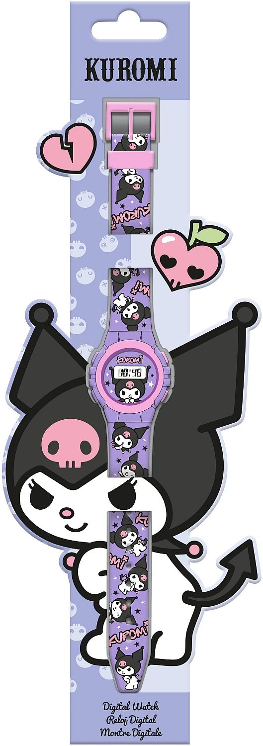 Ceas digital pentru copii  Kids Licensing - Kuromi