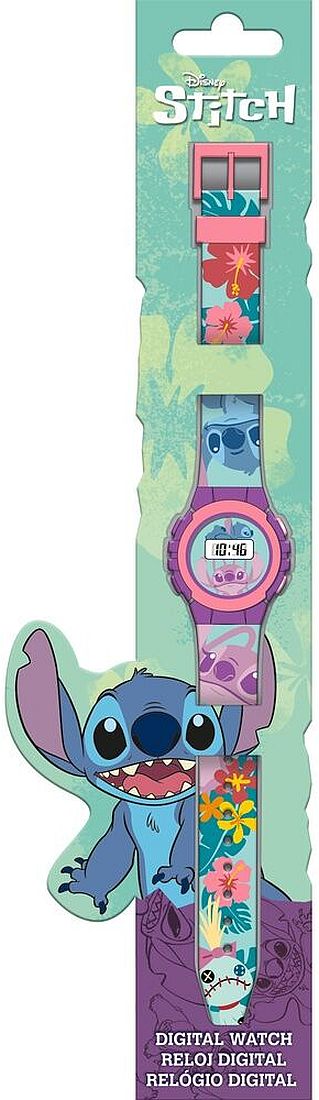 Ceas digital pentru copii  Kids Licensing Stitch - Angel
