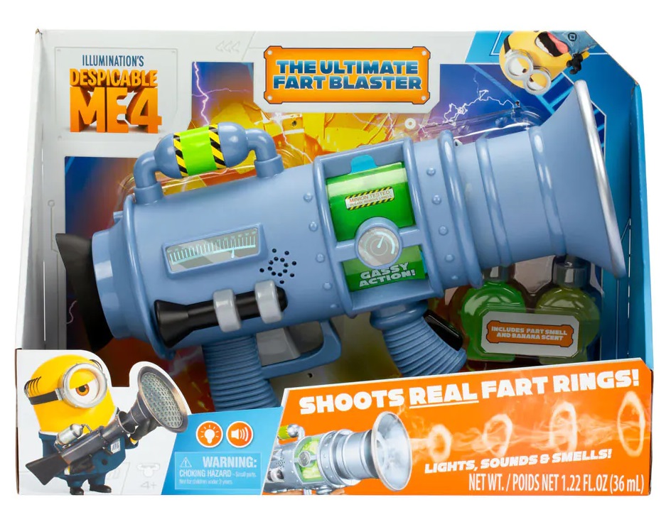 Blaster cu gaz pentru copii Moose Minions - Illumination Despicable Me 4