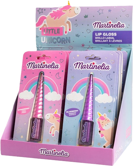 Luciu de buze pentru copii Martinelia Little Unicorn - Sortiment
