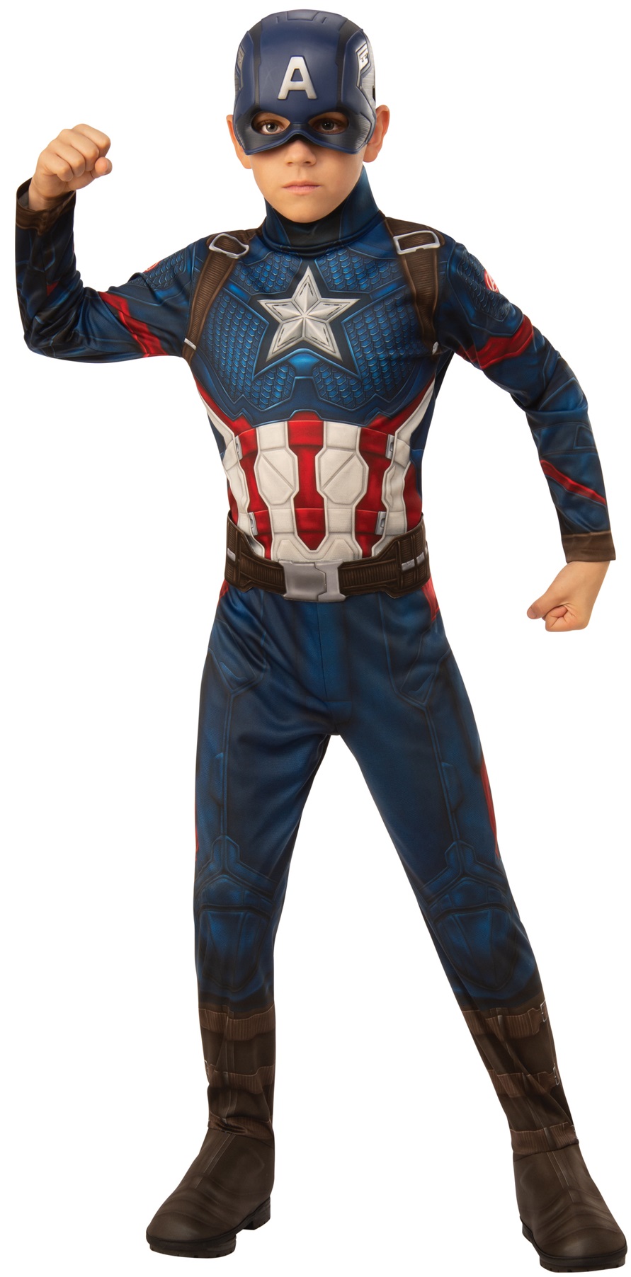 Costum de carnaval pentru copii Rubies - Avengers Captain America, mărimea M