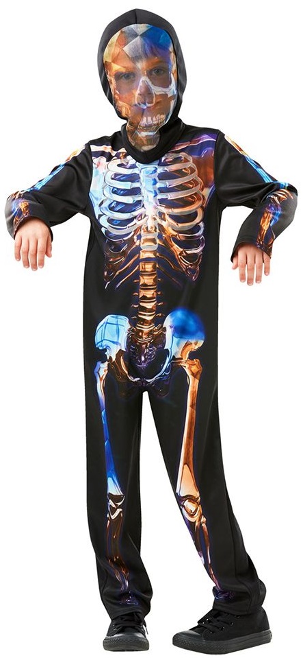 Costum de carnaval pentru copii Rubies - Skeleton, mărimea M