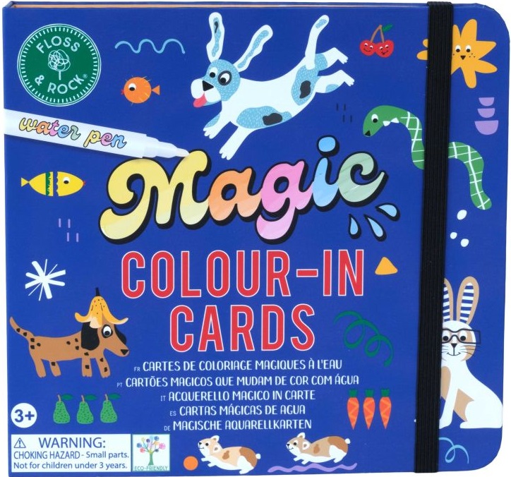 Cărți de colorat pentru copiiFloss and Rock Magic Water -Animale de companie