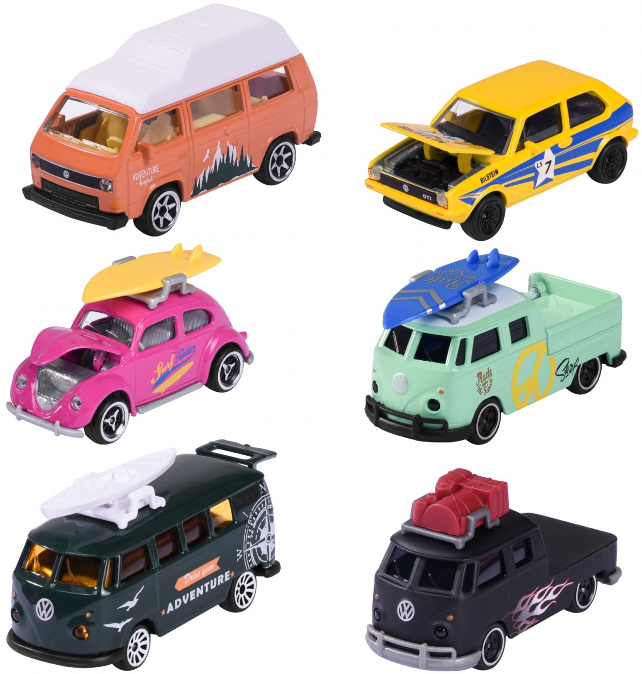 Mașini pentru copii Majorette VW The Originals - Premium, asortiment