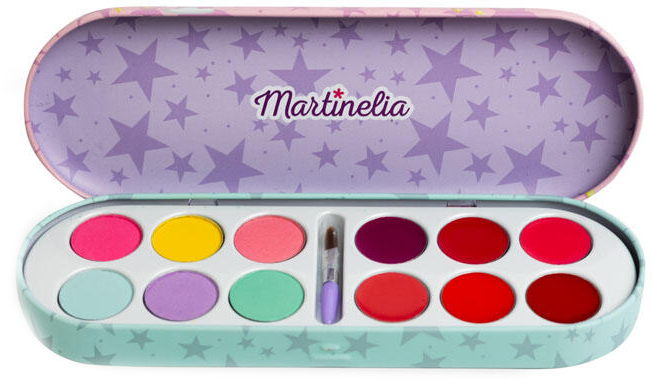 Set fard de ochi pentru copii Martinelia My Best Friends -  în cutie metalică