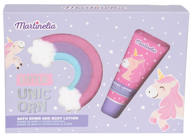 Set de baie pentru copii Martinelia - Little Unicorn, 2 piese