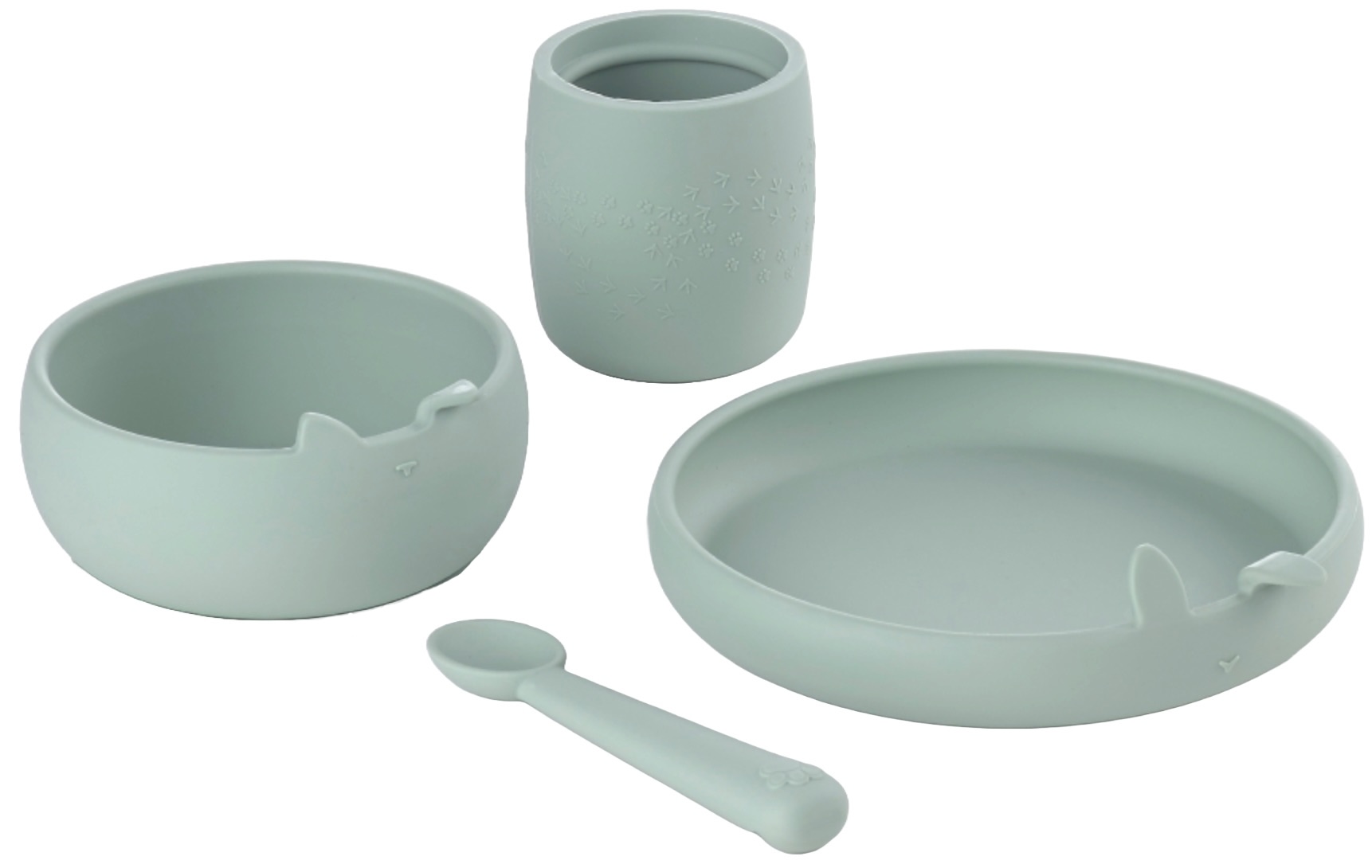 Set pentru masă pentru copii, 4 piese Jane - Mint