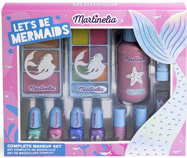 Trusă de frumusețe pentru copii  Martinelia Let's be mermaids - 11 piese