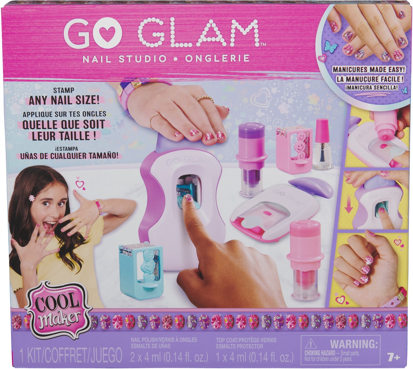 Set manichiura pentru copii Cool Maker Go Glam - Unghii stralucitoare