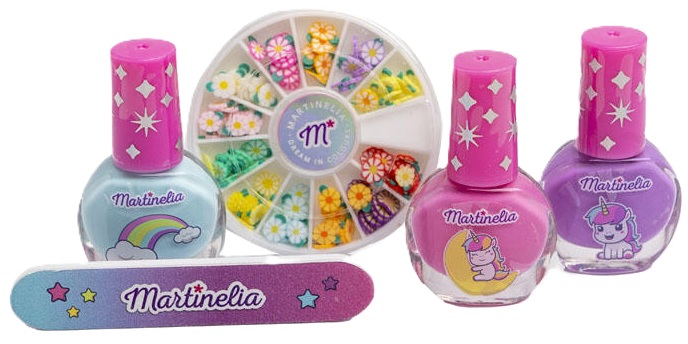 Set de manichiură pentru copii Martinelia Little Unicorn - 5 piese
