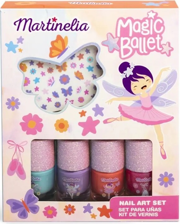 Set de manichiura pentru copii  Martinelia Magic Ballet - 5 piese